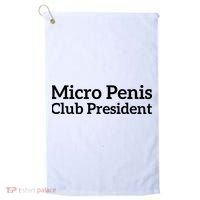 Micro Penis Club President Golf Towel thumb 0