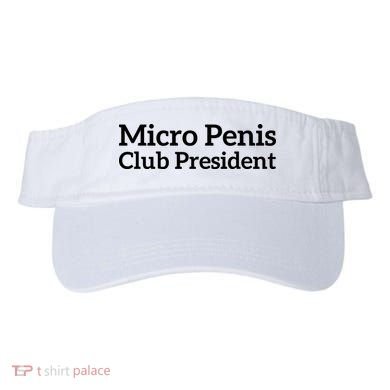 Micro Penis Club President Visor