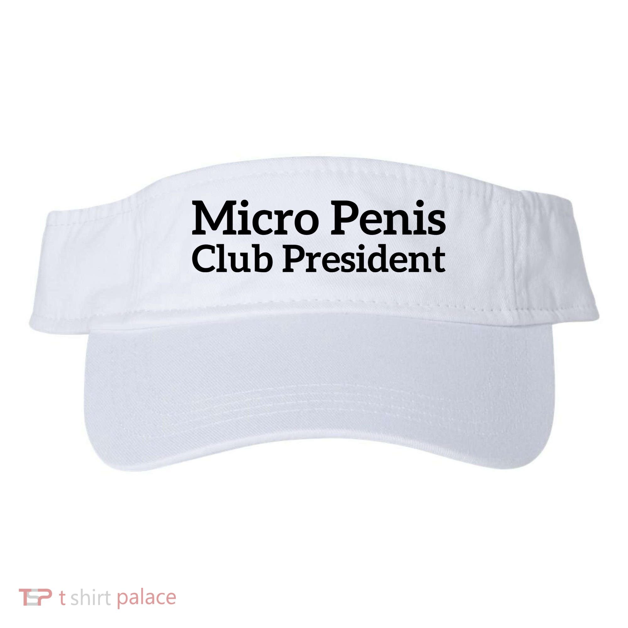 Micro Penis Club President Visor