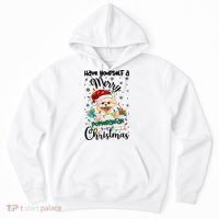 Merry Pomeranian Christmas Pomeranian Xmas Party Meaningful Gift Hoodie thumb 0