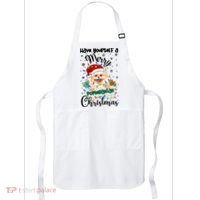 Merry Pomeranian Christmas Pomeranian Xmas Party Meaningful Gift Apron thumb 0
