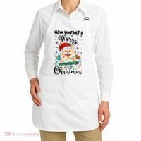 Merry Pomeranian Christmas Pomeranian Xmas Party Meaningful Gift Apron thumb 2