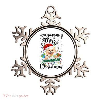 Merry Pomeranian Christmas Pomeranian Xmas Party Meaningful Gift Ornament