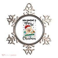 Merry Pomeranian Christmas Pomeranian Xmas Party Meaningful Gift Ornament thumb 0