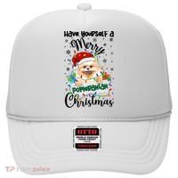 Merry Pomeranian Christmas Pomeranian Xmas Party Meaningful Gift Hat thumb 0