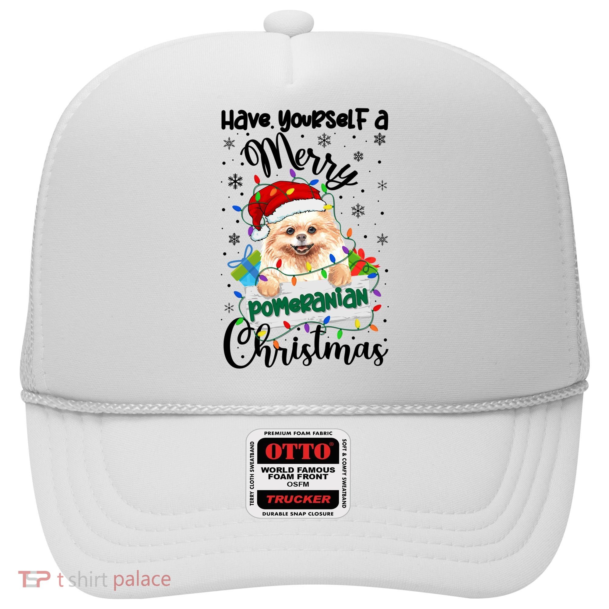 Merry Pomeranian Christmas Pomeranian Xmas Party Meaningful Gift Hat