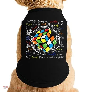 Melting Puzzle Cube Speed Cuber Physics Math Game 80s Retro Doggie Tank