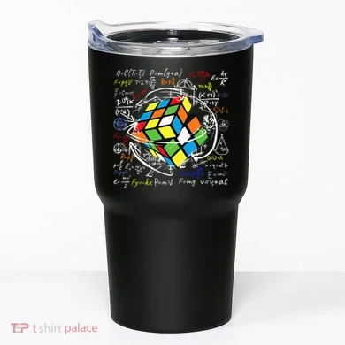 Melting Puzzle Cube Speed Cuber Physics Math Game 80s Retro Tumbler