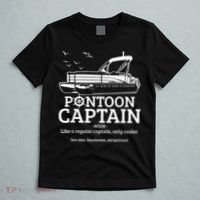 Mens Pontoon Captain Definition Funny Pontoon Boat Boating T-Shirt thumb 5