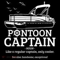 Mens Pontoon Captain Definition Funny Pontoon Boat Boating Women's Hoodie thumb 2