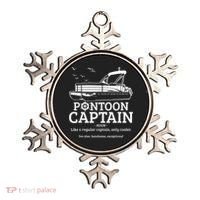 Mens Pontoon Captain Definition Funny Pontoon Boat Boating Ornament thumb 0