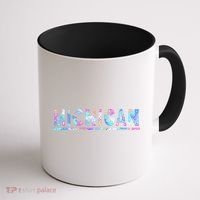 Michigan Patterned Curves Logo Coffee Mug thumb 1