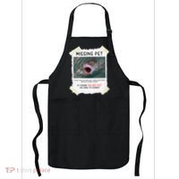 Missing Pet Cool Unique Funny Great White Shark Apron thumb 0