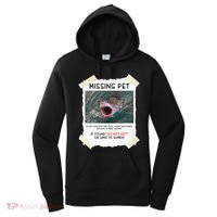 Missing Pet Cool Unique Funny Great White Shark Women's Hoodie thumb 0