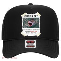 Missing Pet Cool Unique Funny Great White Shark Hat thumb 0