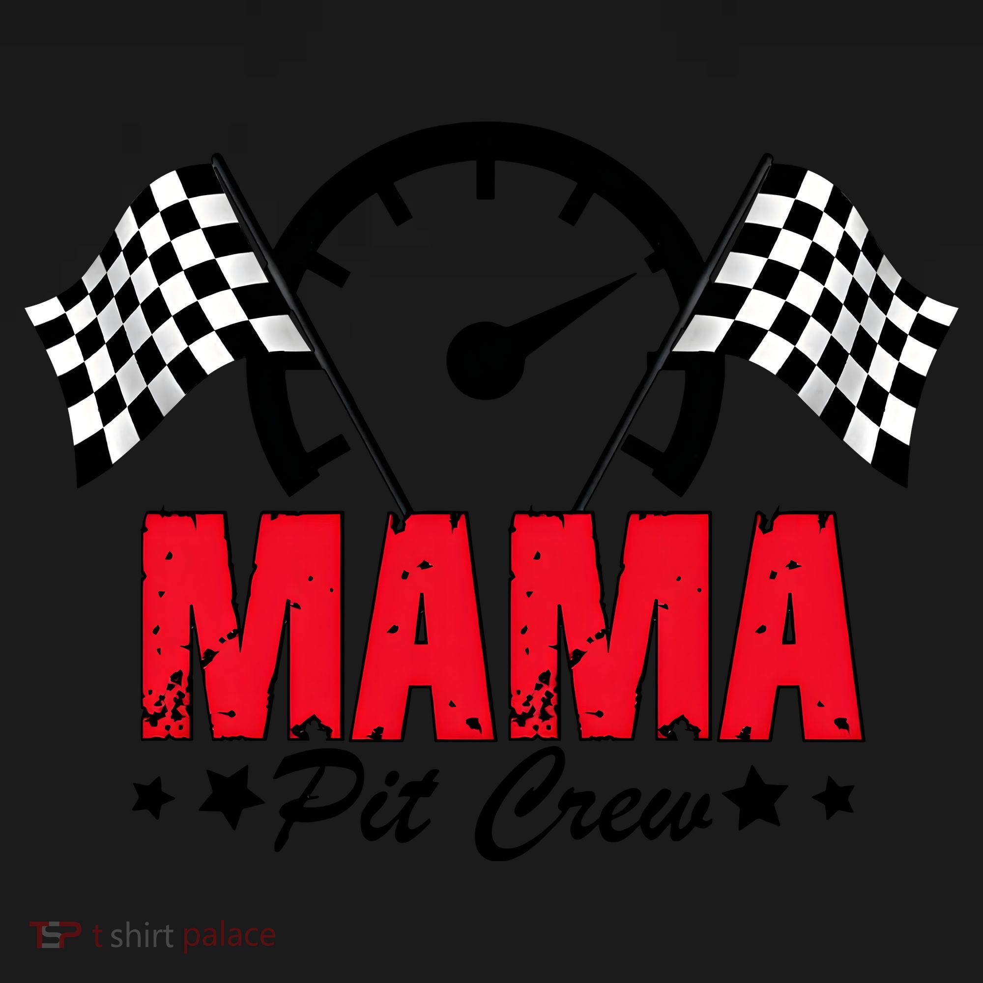 Mama Pit Crew Family Matching Pit Crew Mother's Day Mom Racing Toddler Hoodie