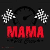 Mama Pit Crew Family Matching Pit Crew Mother's Day Mom Racing Tote Bag thumb 4
