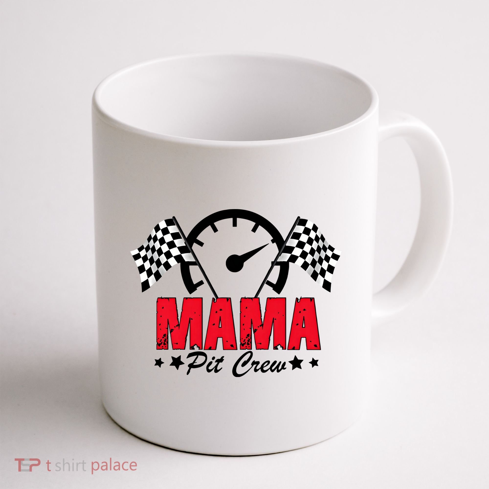 Mama Pit Crew Family Matching Pit Crew Mother's Day Mom Racing Coffee Mug