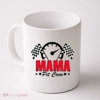 Mama Pit Crew Family Matching Pit Crew Mother's Day Mom Racing Coffee Mug thumb 0