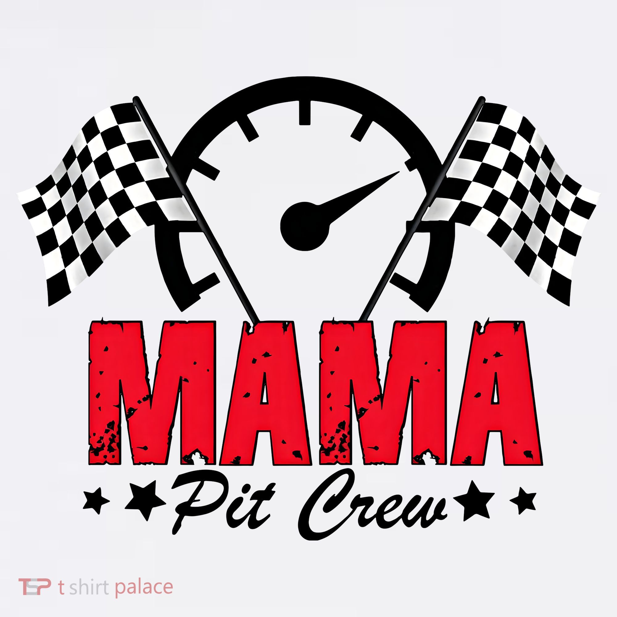 Mama Pit Crew Family Matching Pit Crew Mother's Day Mom Racing Women's Tank Top