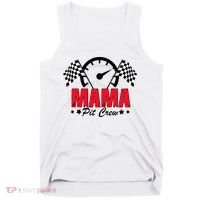 Mama Pit Crew Family Matching Pit Crew Mother's Day Mom Racing Tank Top thumb 0