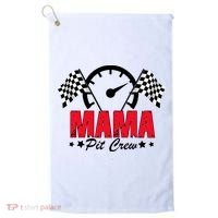 Mama Pit Crew Family Matching Pit Crew Mother's Day Mom Racing Golf Towel thumb 0