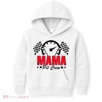 Mama Pit Crew Family Matching Pit Crew Mother's Day Mom Racing Kids Hoodie thumb 0