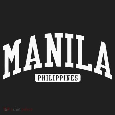 Manila Philippines College University Style Comfort Colors Boxy T-Shirt