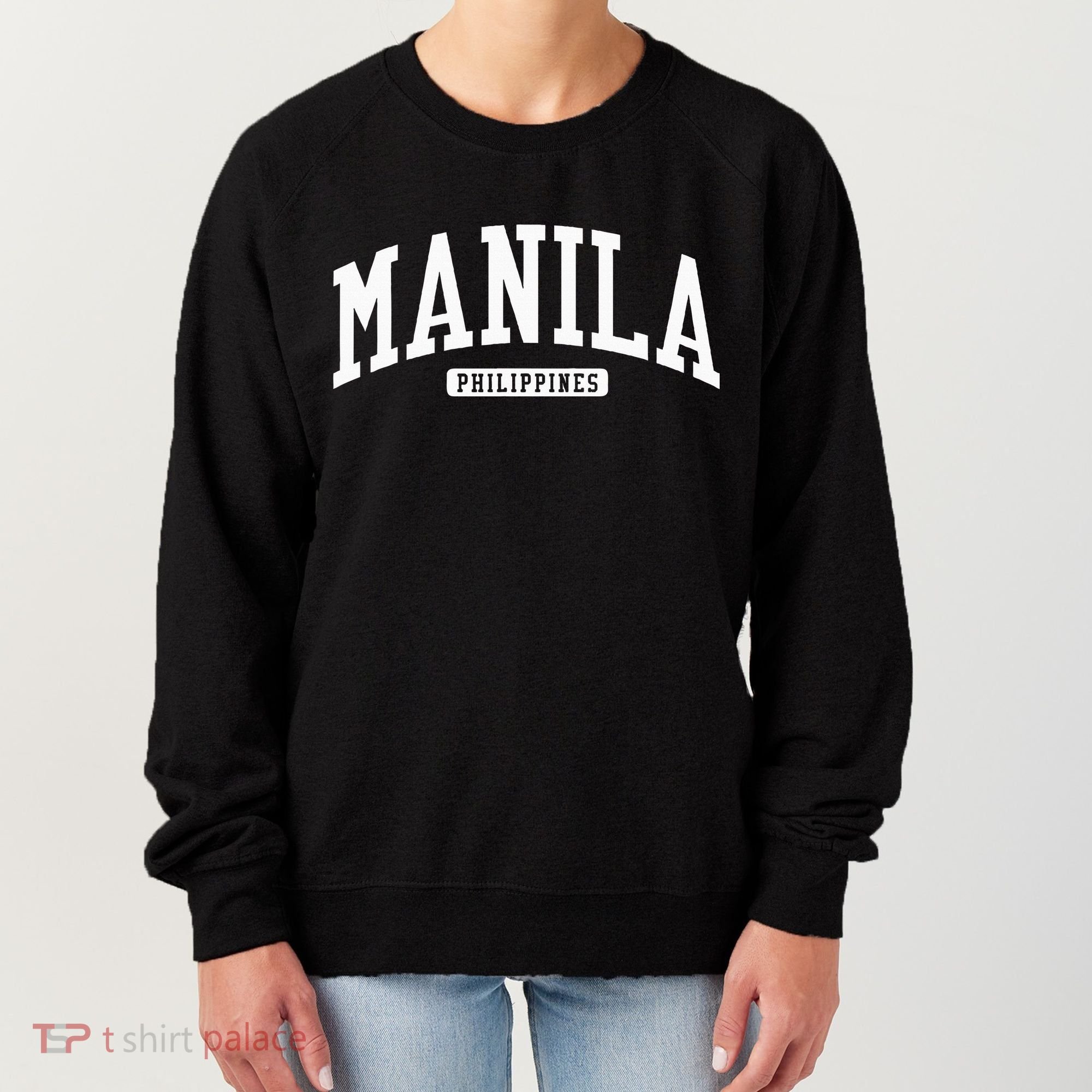 Manila Philippines College University Style Women's Sweatshirt