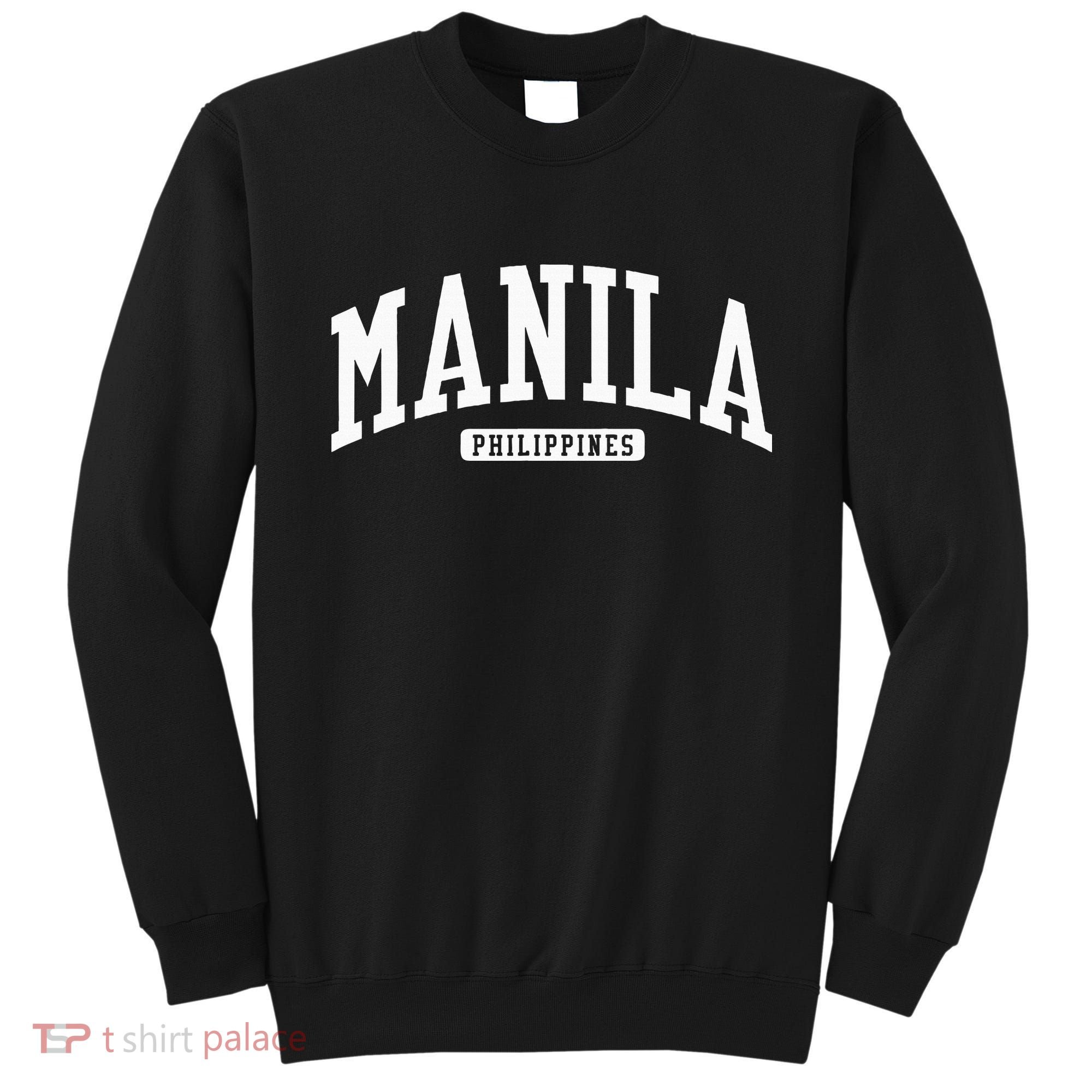 Manila Philippines College University Style Sweatshirt