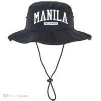 Manila Philippines College University Style Bucket Hat thumb 0