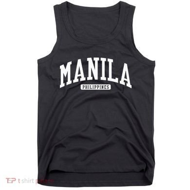 Manila Philippines College University Style Tank Top