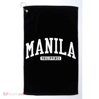 Manila Philippines College University Style Golf Towel