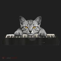 Musician Piano Cat T For Music Lovers Beanie thumb 2
