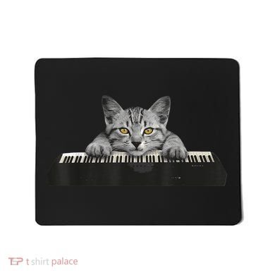 Musician Piano Cat T For Music Lovers Mousepad