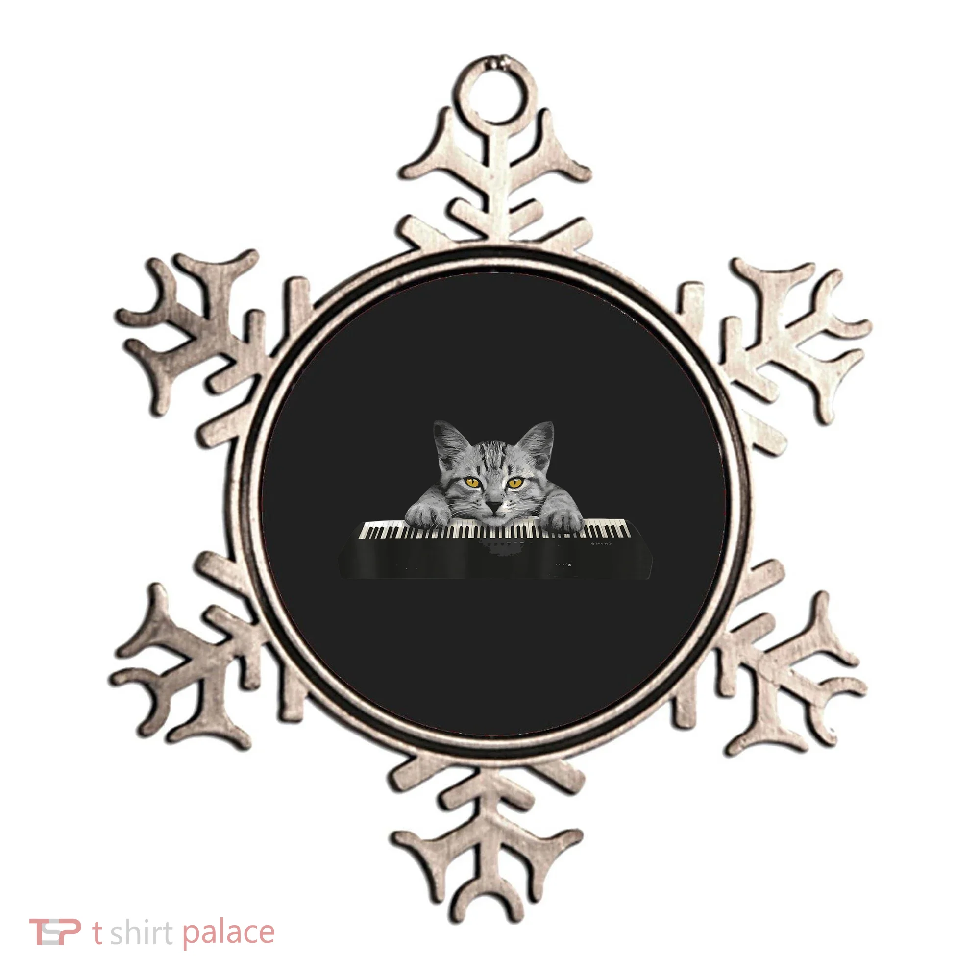 Musician Piano Cat T For Music Lovers Ornament