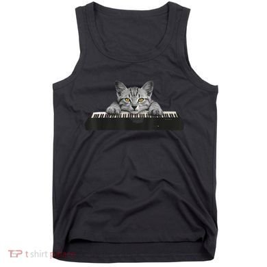 Musician Piano Cat T For Music Lovers Tank Top
