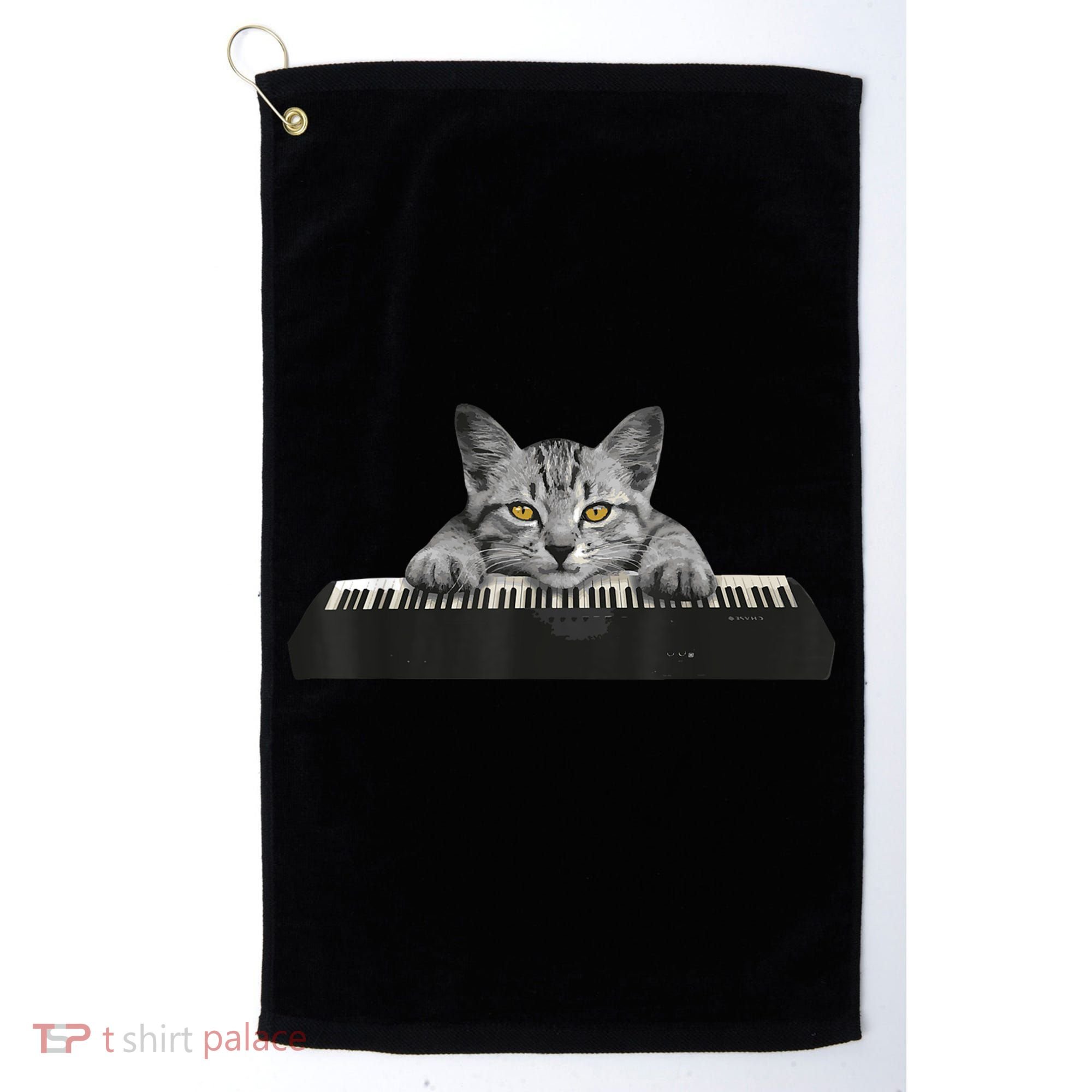 Musician Piano Cat T For Music Lovers Golf Towel