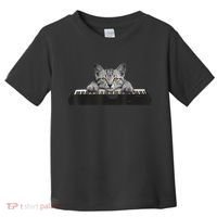 Musician Piano Cat T For Music Lovers Toddler T-Shirt thumb 0