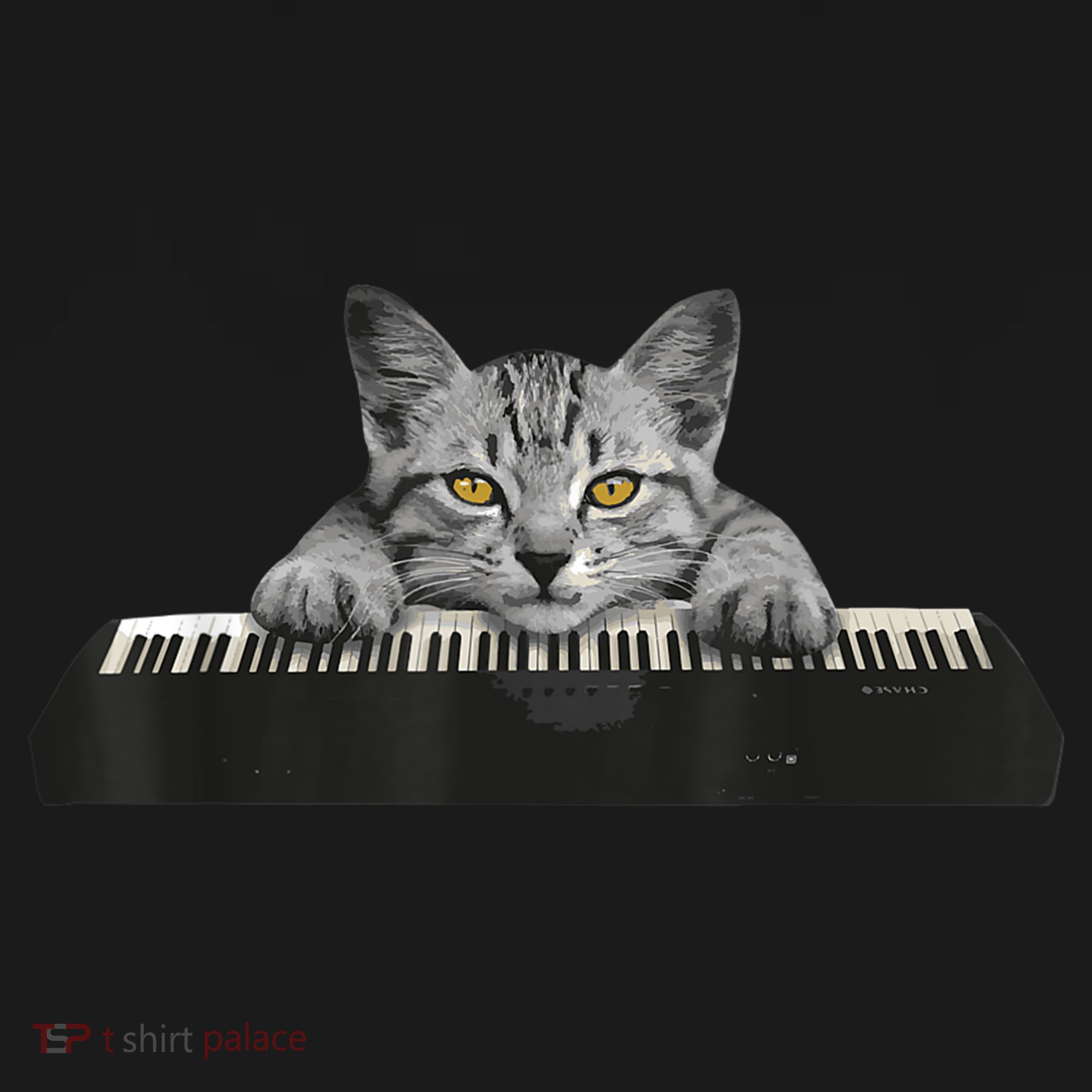 Musician Piano Cat T For Music Lovers Visor