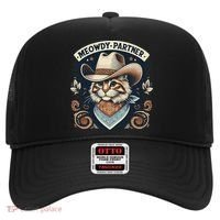 Meowdy Partner Cat Cowboy Hat Howdy Funny Country Western Hat thumb 0