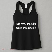 Micro Penis Club President Joke Women's Tank Top thumb 3
