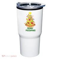 Merry Pizzamas Christmas Pizza Lover Gift Tumbler thumb 0