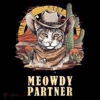 Meowdy Partner Cat Funny Howdy Meme Wild West Cowboy Hat Coffee Mug thumb 5