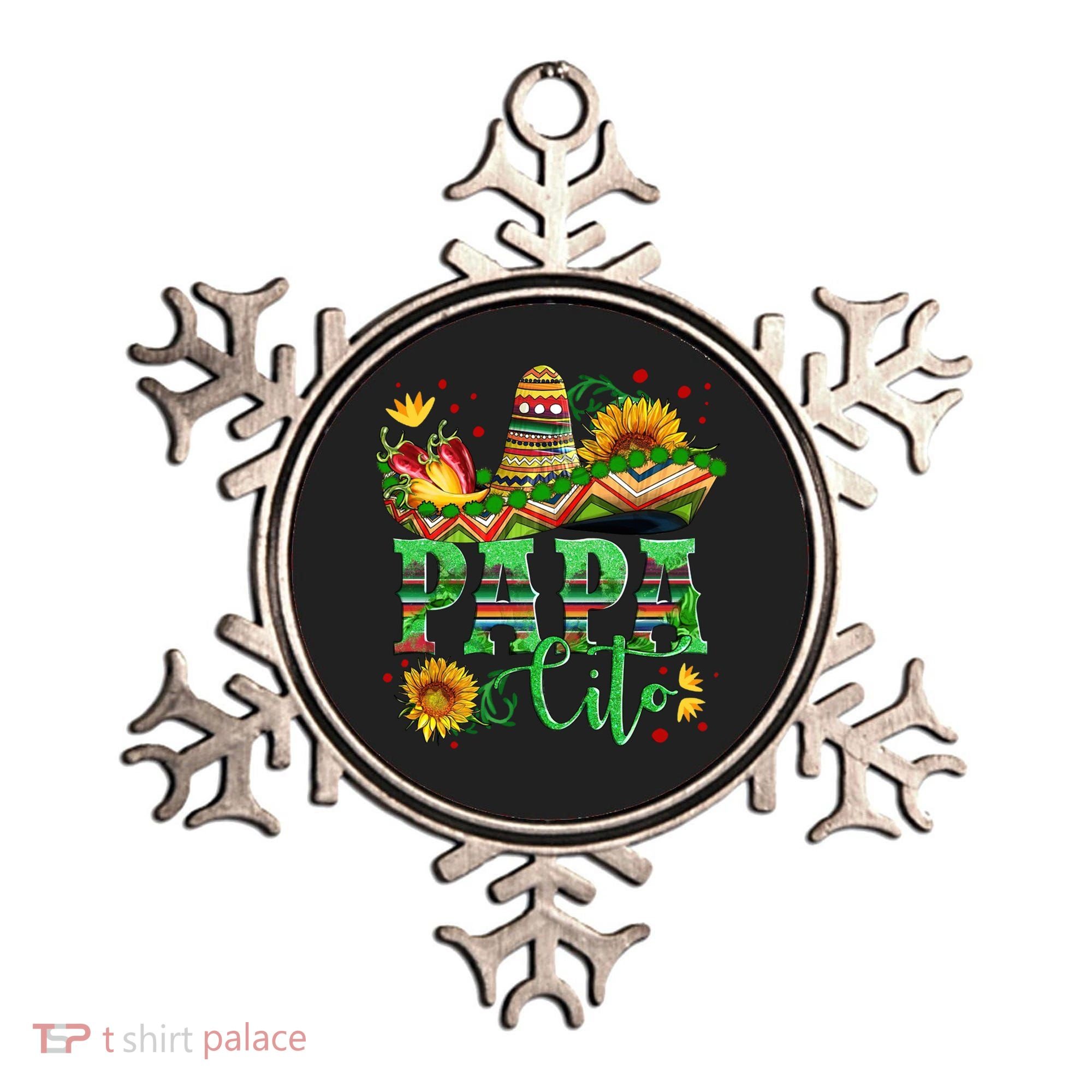 Mexican Papa Cito Flower Sunhat Cute Gift Ornament