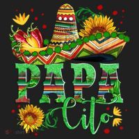 Mexican Papa Cito Flower Sunhat Cute Gift Hat thumb 2