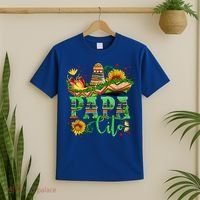 Mexican Papa Cito Flower Sunhat Cute Gift T-Shirt thumb 2