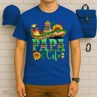 Mexican Papa Cito Flower Sunhat Cute Gift T-Shirt thumb 6