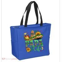 Mexican Papa Cito Flower Sunhat Cute Gift Tote Bag thumb 2