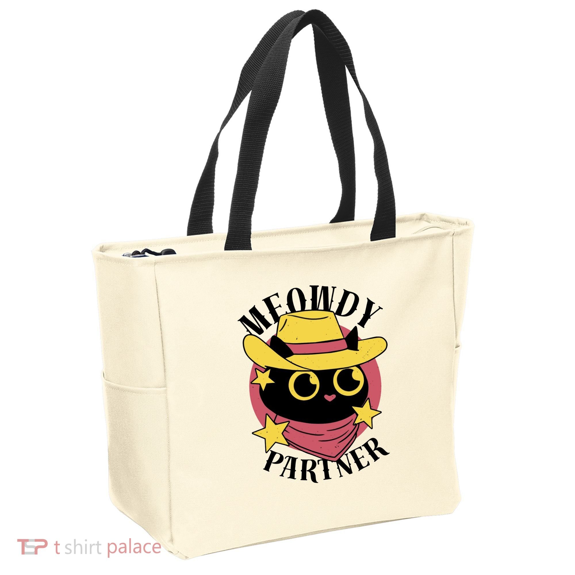 Meowdy Partner Country Cat Tote Bag